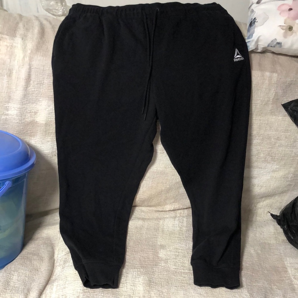 Reebok Black Jogger Pants